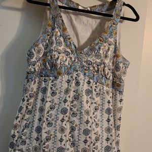 Cotton sleeveless top